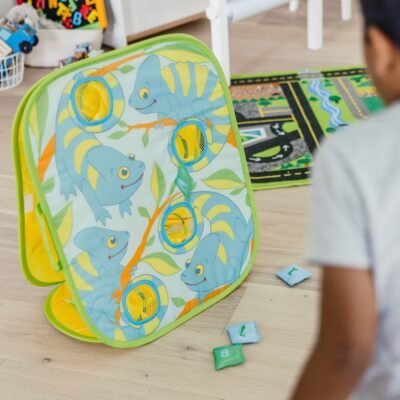 Sunny Patch Camo Chameleon Bean Bag Toss Action Game